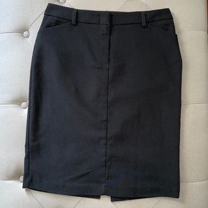 Mandee Black Pencil Skirt
